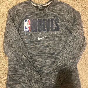 Nike Gray Wolves Basketball Crewneck